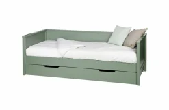 Woood Nikki Bedbank Grenen Jadegroen (excl Lade) [fsc] Outlet
