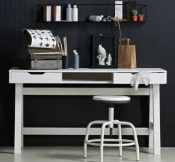 Woood Nikki Bureau Grenen Wit [fsc] Best