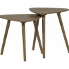 Woood Nila bijzettafels hout mud - set van 2 Online