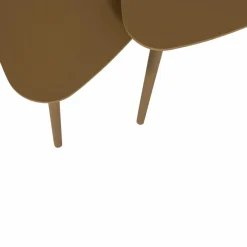 Woood Nila bijzettafels hout mud - set van 2 Online