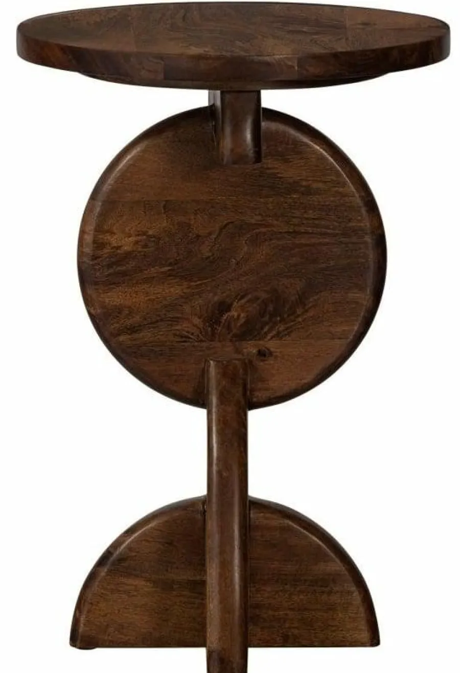 Woood Nori bijzettafel mangohout warmbruin Clearance