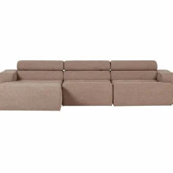 Woood Novi chaise longue bank links boucle taupe Best