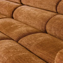 Woood Novi chaise longue bank links oranje melange Best