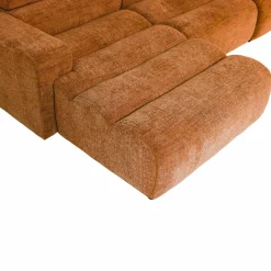 Woood Novi chaise longue bank links oranje melange Best