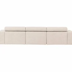 Woood Novi chaise longue bank links boucle naturel Discount