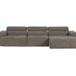Woood Novi chaise longue bank rechts grijs melange Sale