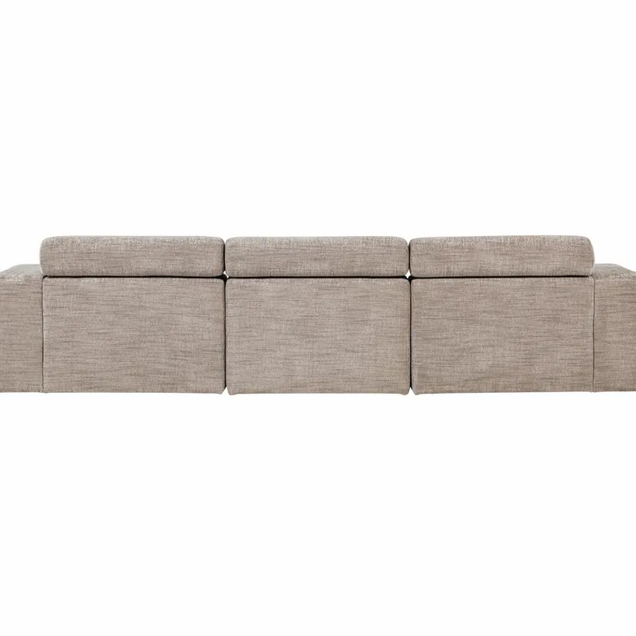 Woood Novi chaise longue bank links naturel melange Hot