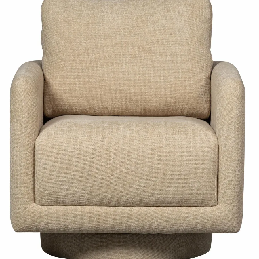 Woood Oscar draaifauteuil naturel Outlet