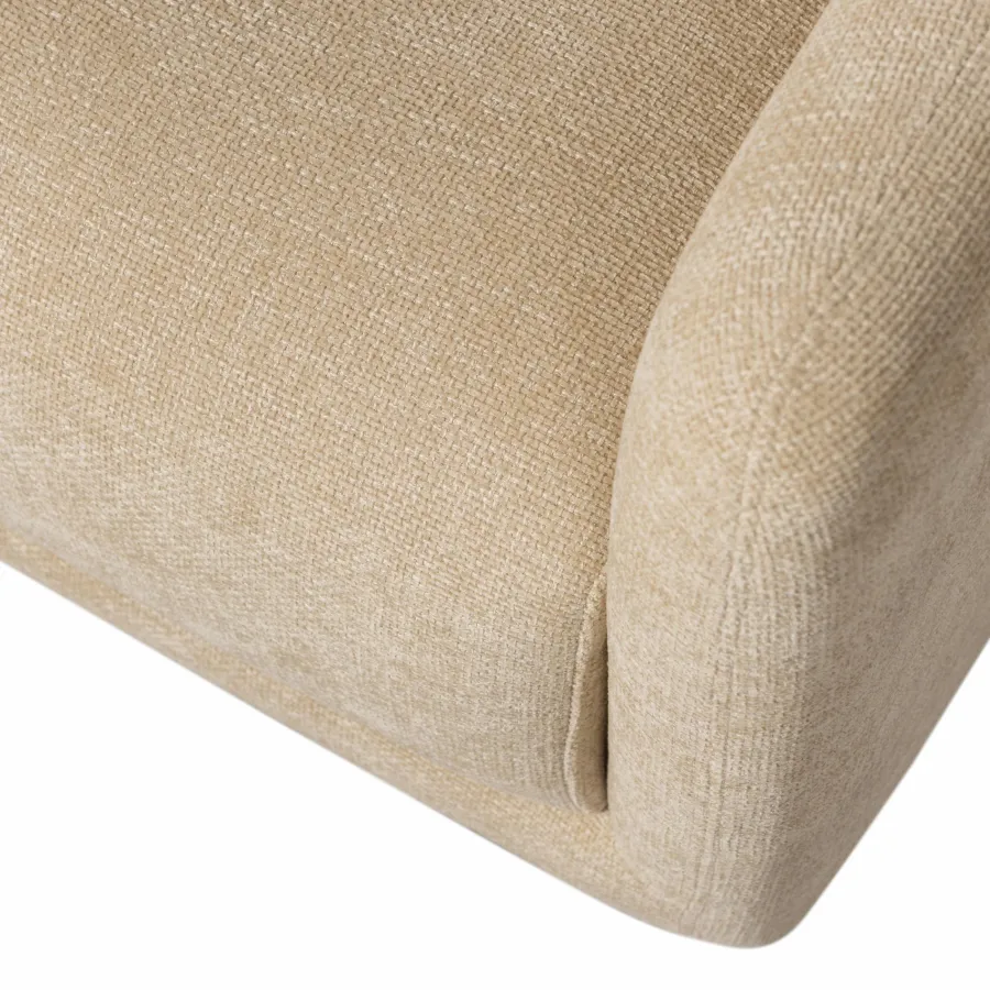 Woood Oscar draaifauteuil naturel Outlet