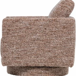 Woood Oska Draaifauteuil Bruin Melange