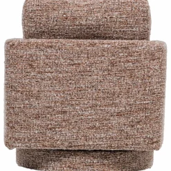 Woood Oska Draaifauteuil Bruin Melange