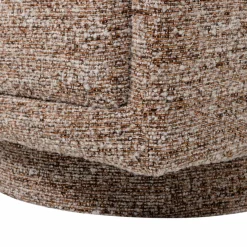 Woood Oska Draaifauteuil Bruin Melange