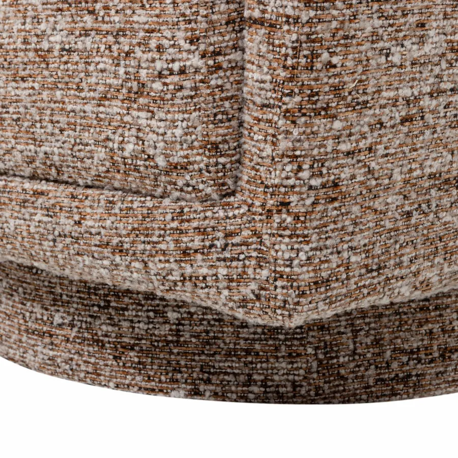 Woood Oska Draaifauteuil Bruin Melange