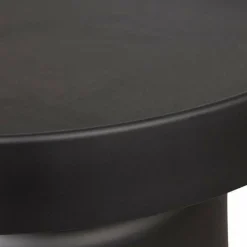 Woood Peer bijzettafel metaal zwart 45xØ49CM Hot