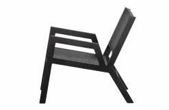 Woood Pem Fauteuil Met Armleuning Aluminium Zwart Best