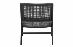 Woood Pem Fauteuil Met Armleuning Aluminium Zwart Best