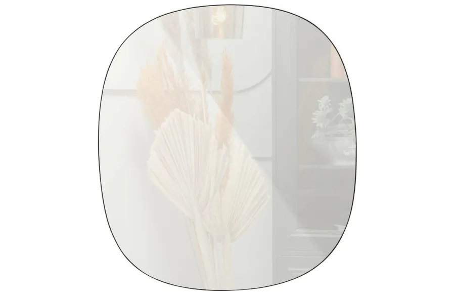 Woood Philou Spiegel Zwart 60x55cm Best