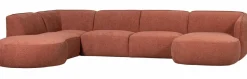 Woood Polly Bank U-vorm Links Roze Discount