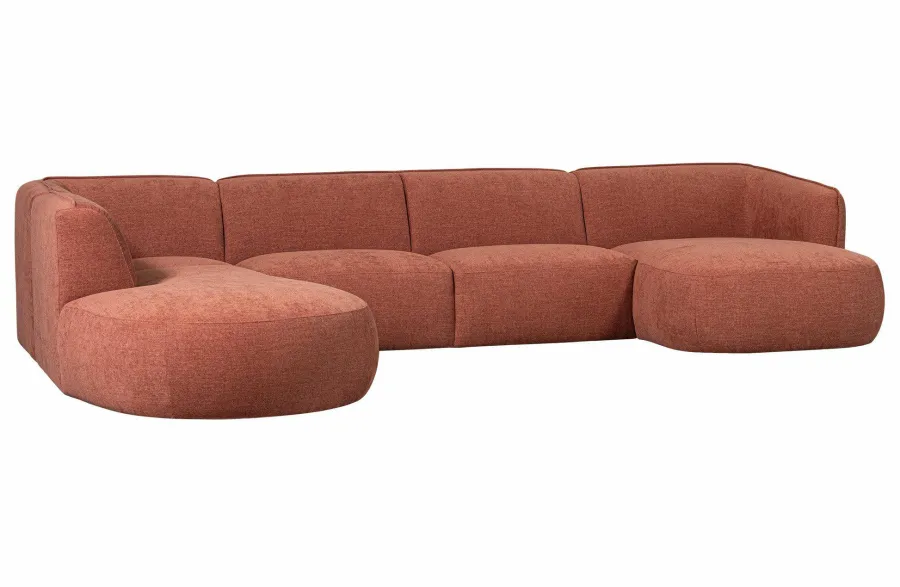Woood Polly Bank U-vorm Links Roze Discount