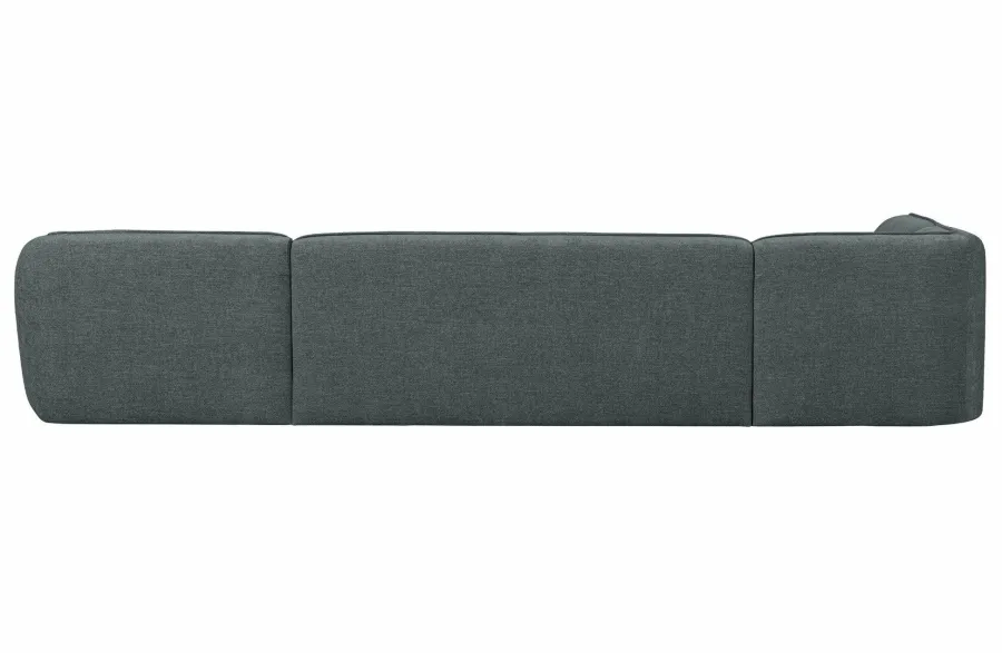 Woood Polly Bank U-vorm Links Blauw/groen