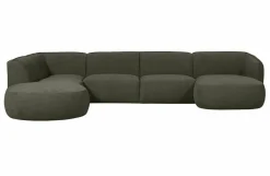 Woood Polly Bank U-vorm Links Warm Groen Sale