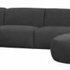 Woood Polly Bank U-vorm Rechts Grijs Clearance