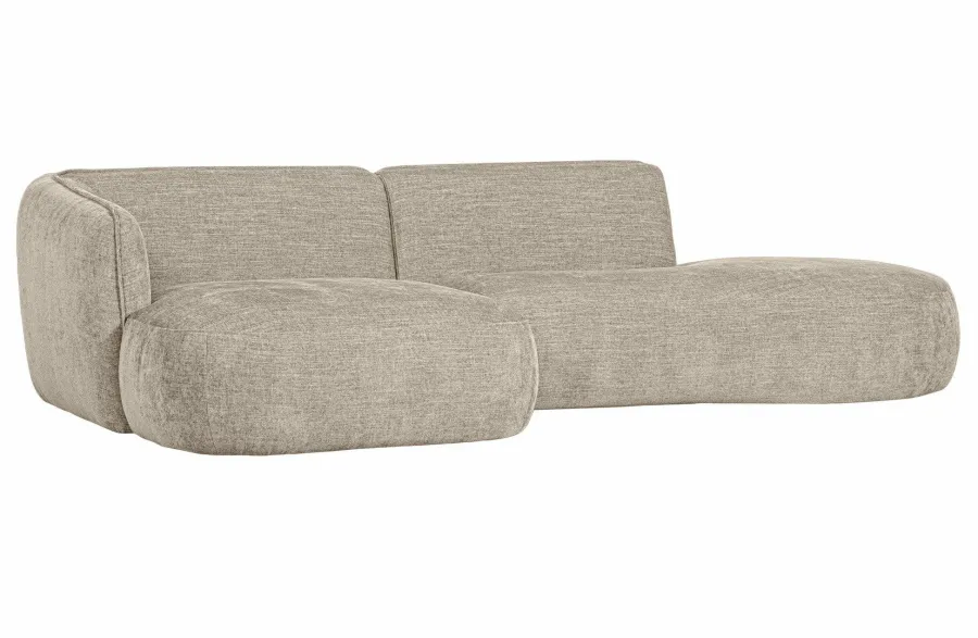 Woood Polly Chaise Longue Links Zand Outlet