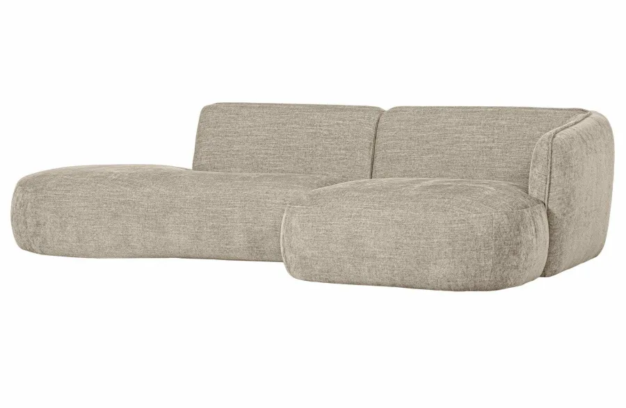 Woood Polly Chaise Longue Rechts Zand Discount