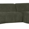 Woood Polly Chaise Longue Rechts Warm Groen Outlet