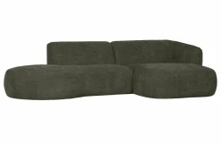 Woood Polly Chaise Longue Rechts Warm Groen Outlet