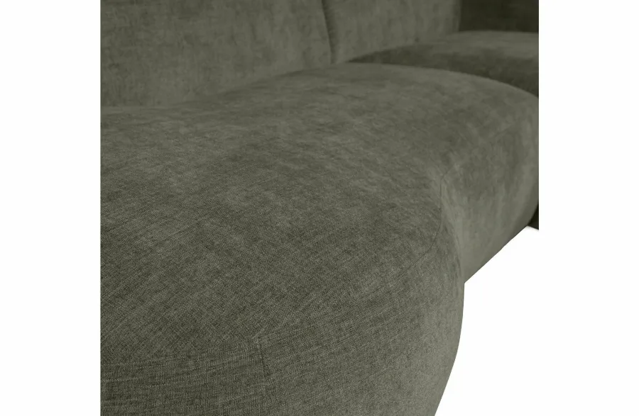 Woood Polly Chaise Longue Rechts Warm Groen Outlet