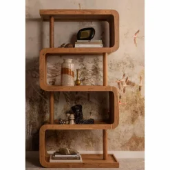 Woood Rattle open kast hout naturel New