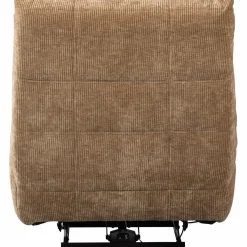 Woood Relaxfauteuil Hein geweven rib lichtbruin Hot