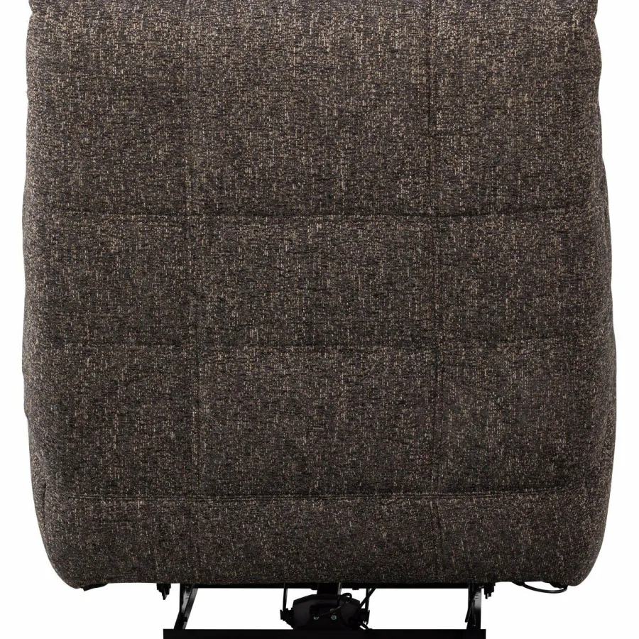 Woood Relaxfauteuil Hein melange antraciet/bruin Discount