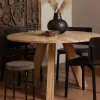 Woood Rhonda Eettafel Ø129cm Eiken Naturel [fsc] Outlet