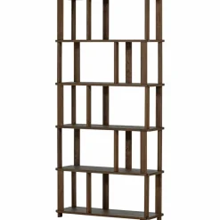 Woood Riss boekenkast eikenhout naturel 186x90cm Outlet