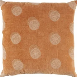 Woood Riv Kussen Fluweel Toffee 45x45cm Best