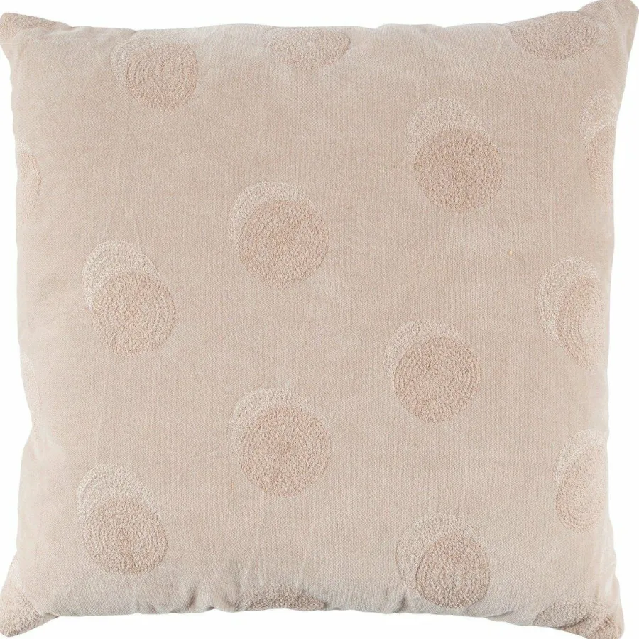 Woood Riv Kussen Fluweel Biscuit 45x45cm Best