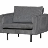 Woood RODEO fauteuil streep zwart/grijs Online