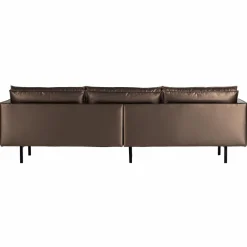 Woood Rodeo 3-Zits Bank Metallic Koper Bruin Outlet