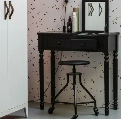 Woood Romy Hal/kaptafel Hout Zwart Hot