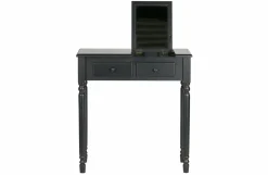 Woood Romy Hal/kaptafel Hout Zwart Hot