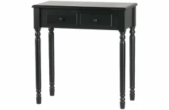 Woood Romy Hal/kaptafel Hout Zwart Hot