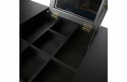 Woood Romy Hal/kaptafel Hout Zwart Hot