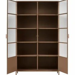 Woood Ronja vitrinekast xl metaal military brown Hot