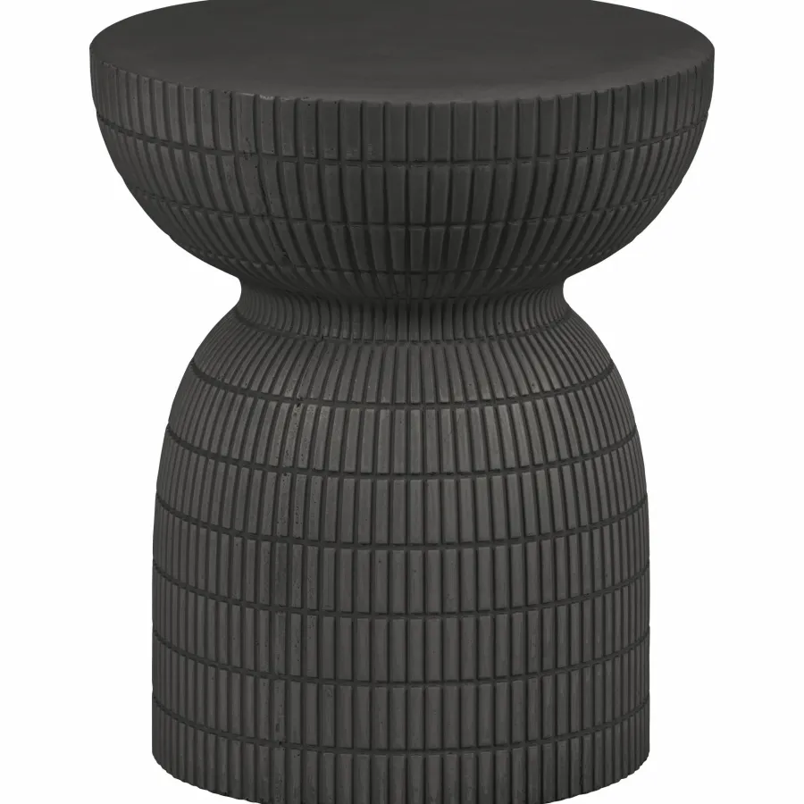 Woood Samson bijzettafel fiber clay coffee 44xø37cm Outlet
