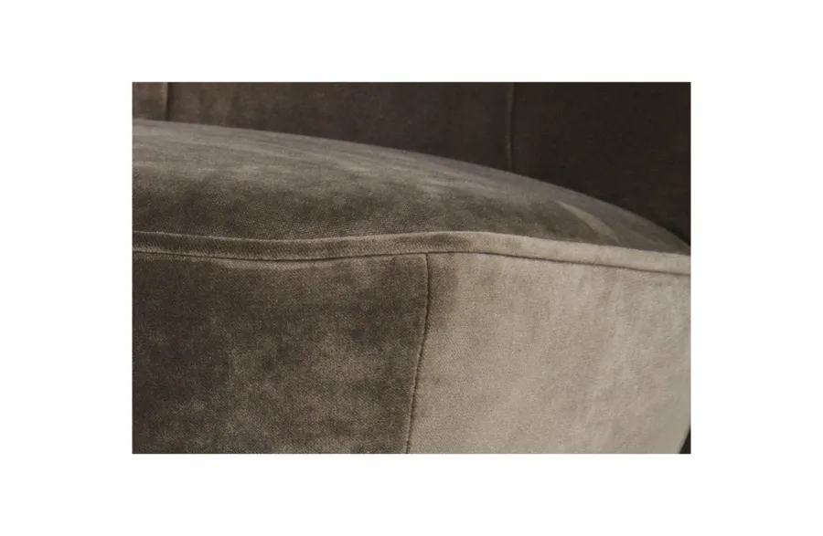 Woood Sara Fauteuil Fluweel Warm Groen Outlet
