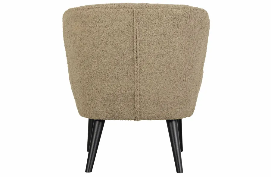 Woood Sara Fauteuil Teddy Sand
