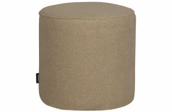 Woood Sara Poef Hoog Teddy Sand 46xØ46 Clearance
