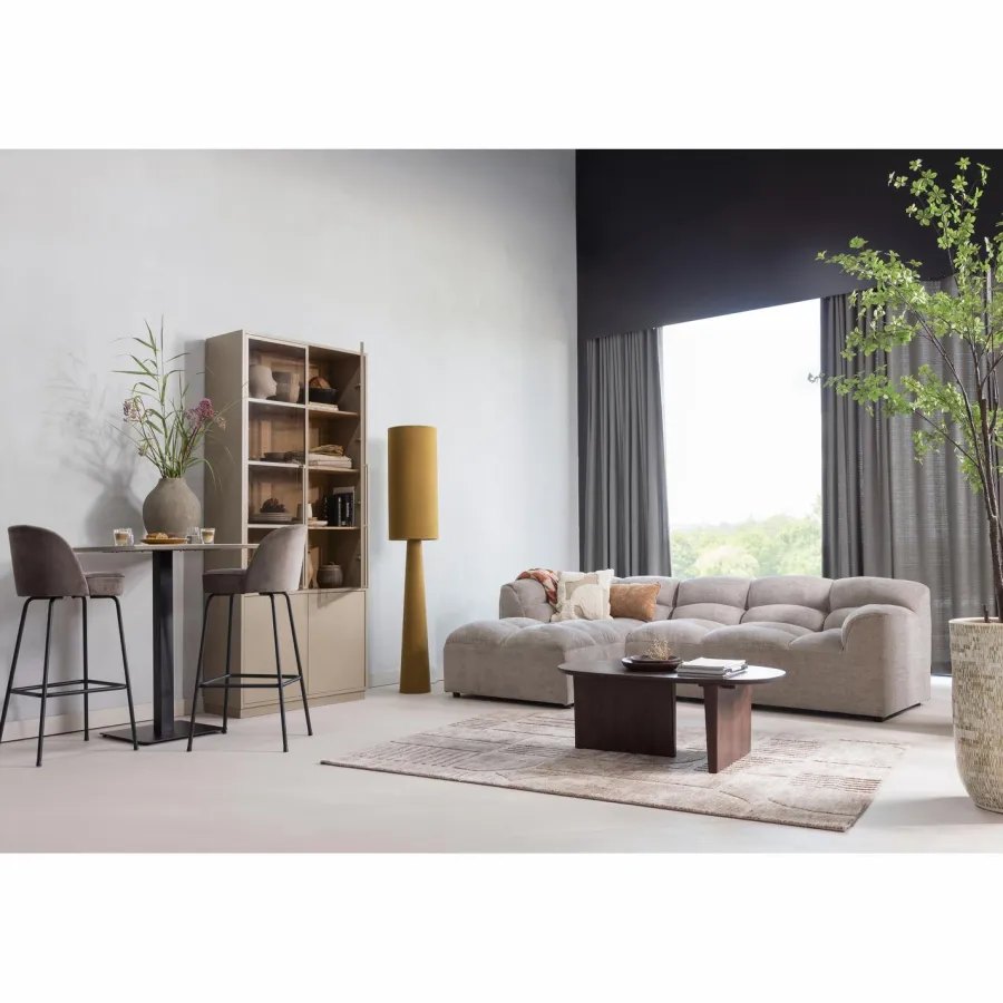 Woood Seam Salontafel Mango Hout Donkerbruin
